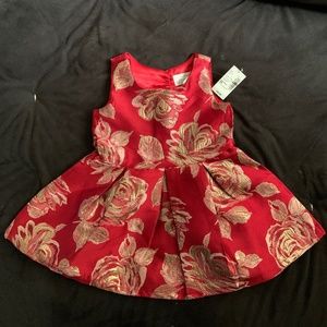 NWT Children’s Place Toddler Formal Dress 2T- Christmas